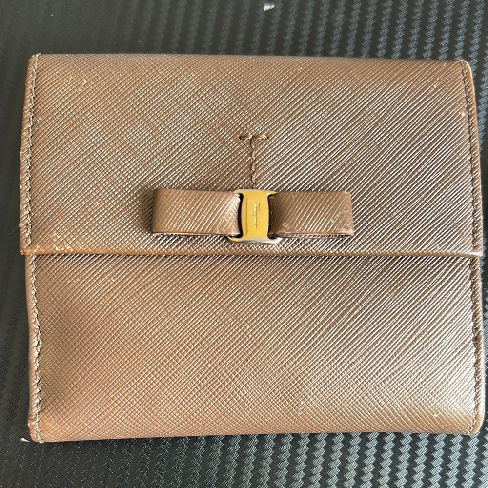 Salvatore Ferragamo Brown Wallet